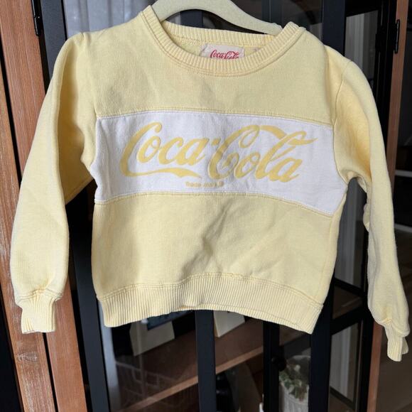 1986 Vintage Coca Cola toddler sweater sweatshirt pullover crewneck unisex - Picture 1 of 8